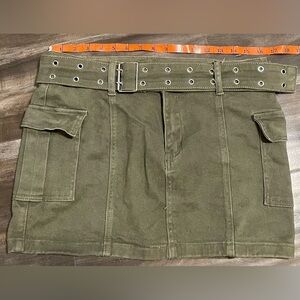 (Windsor) Denim Mini Skirt